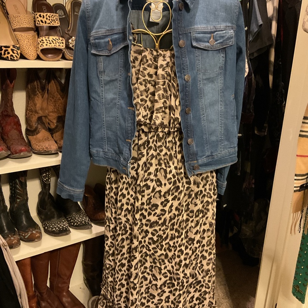 Sun dress cheetah